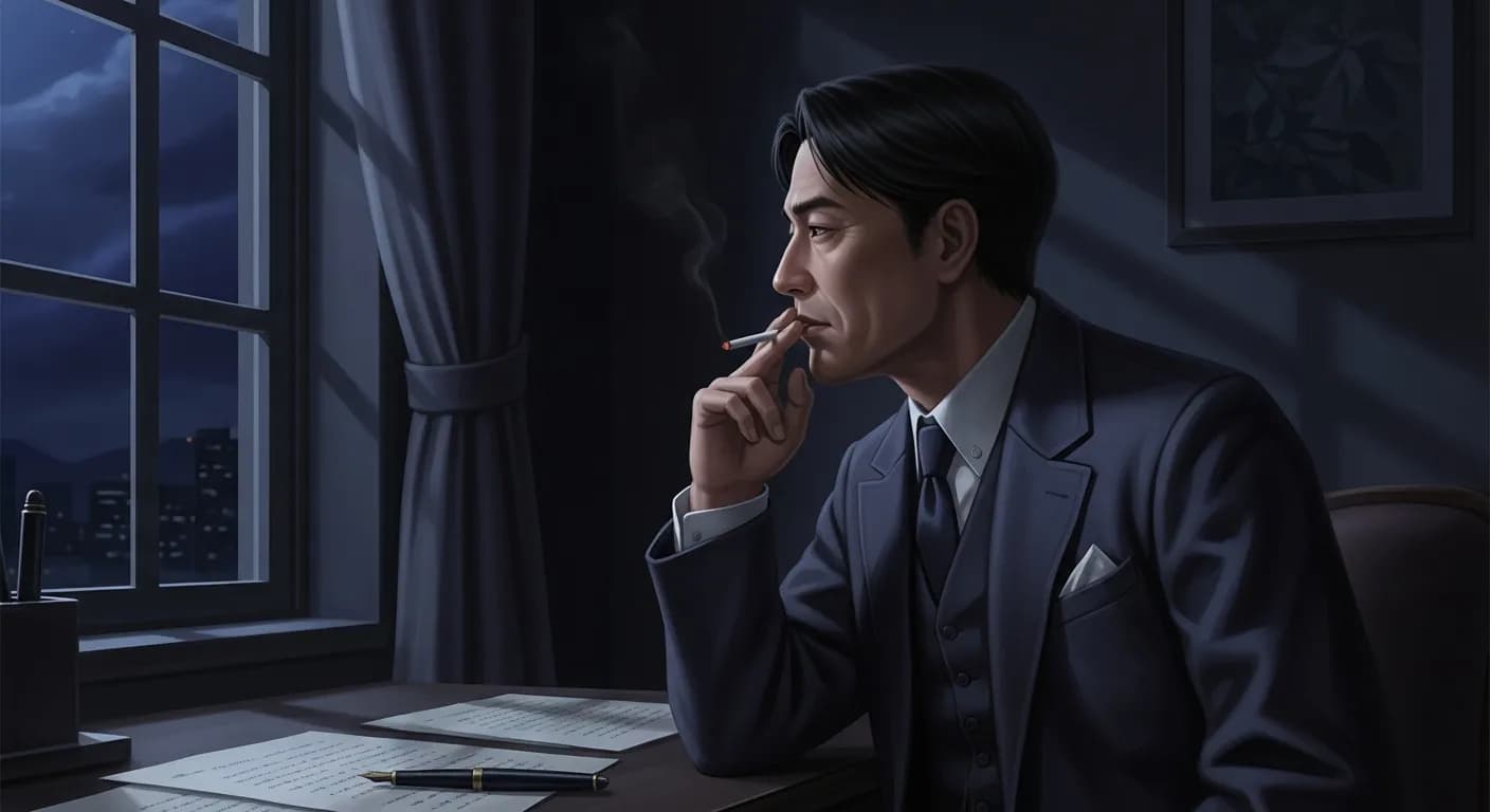 「坂口安吾」「人間は生きることが全部である。死ねば全てなくなる。」の画像