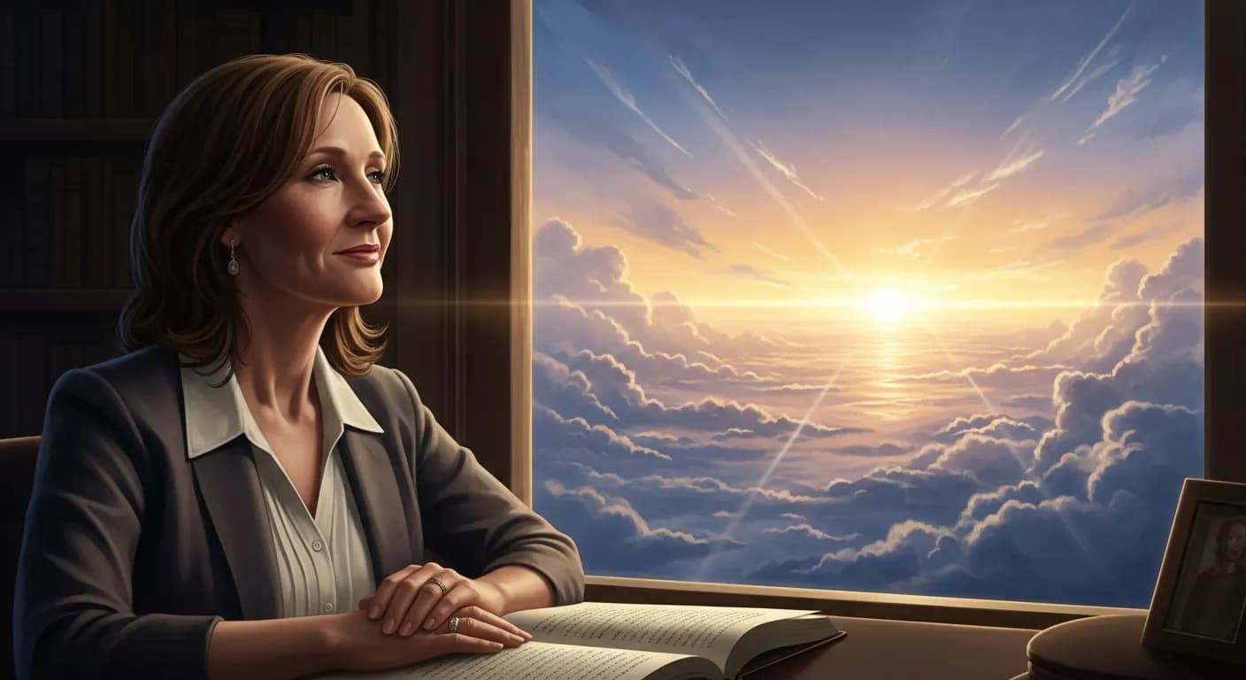 「J・K・ローリング」「人生において情熱ほど大切なものはない。」の画像