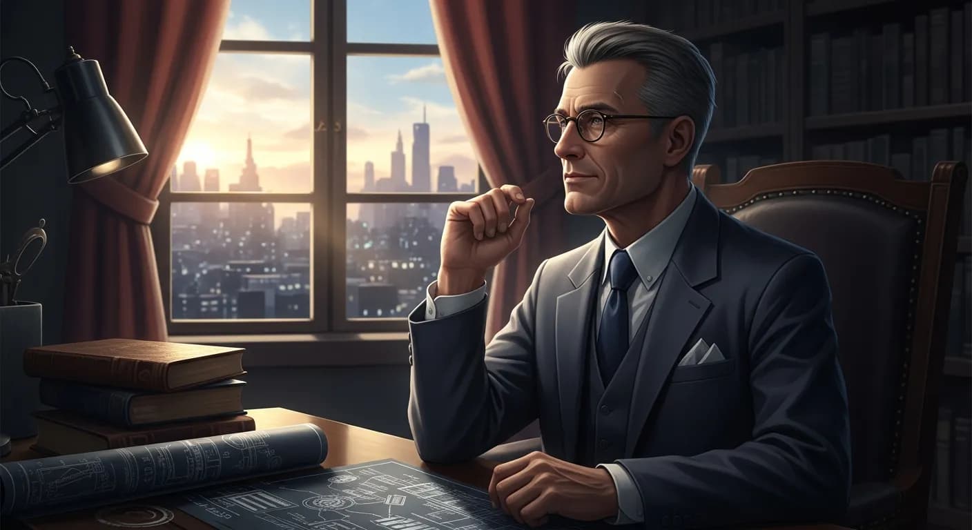 「フランク・ヴァンダーリップ」「保守主義者とは、何事も最初になされる時は初めてなのだという事実に、 思い至らぬ人である」の画像