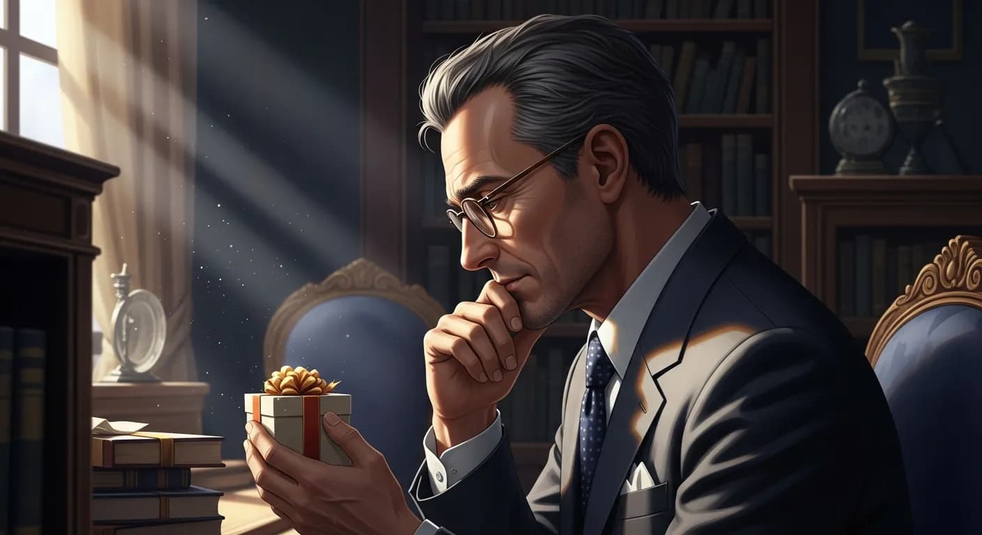 「アンドレ・モーロワ」「恋する男からみれば、プレゼントは自分の力を確実にする一つの手段である。」の画像