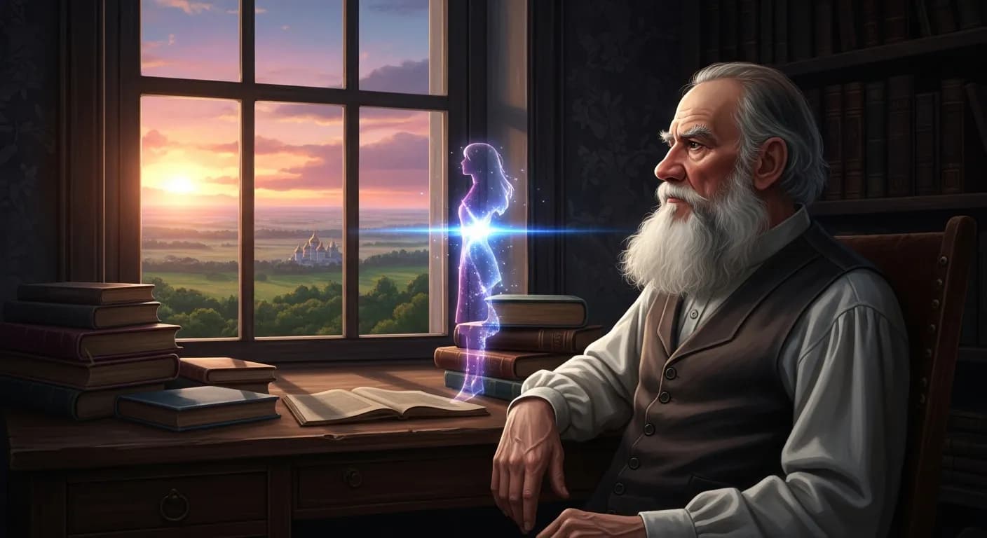 「レフ・トルストイ」「多くの女性を愛した人間よりも、 たった一人の女性だけを愛した人間のほうが、 はるかに深く女というものを知っている。」の画像