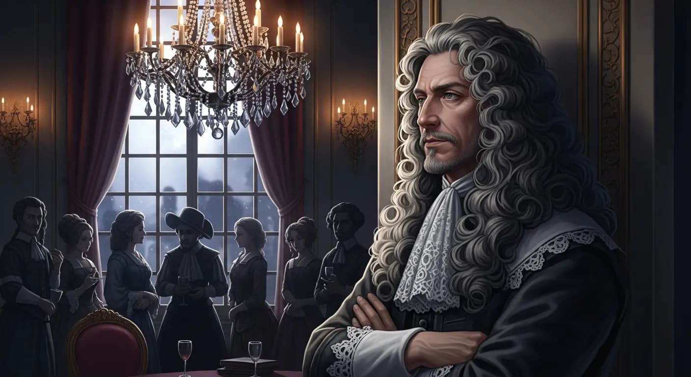 「ジャン・ド・ラ・ブリュイエール」「我々は、我々の幸福を我々の外部、他人の評判のうちに求める。 他人はみな軽薄かつ不公平で、嫉妬、気まぐれ、 偏見に満ちていることを百も承知なのに、だ。」の画像