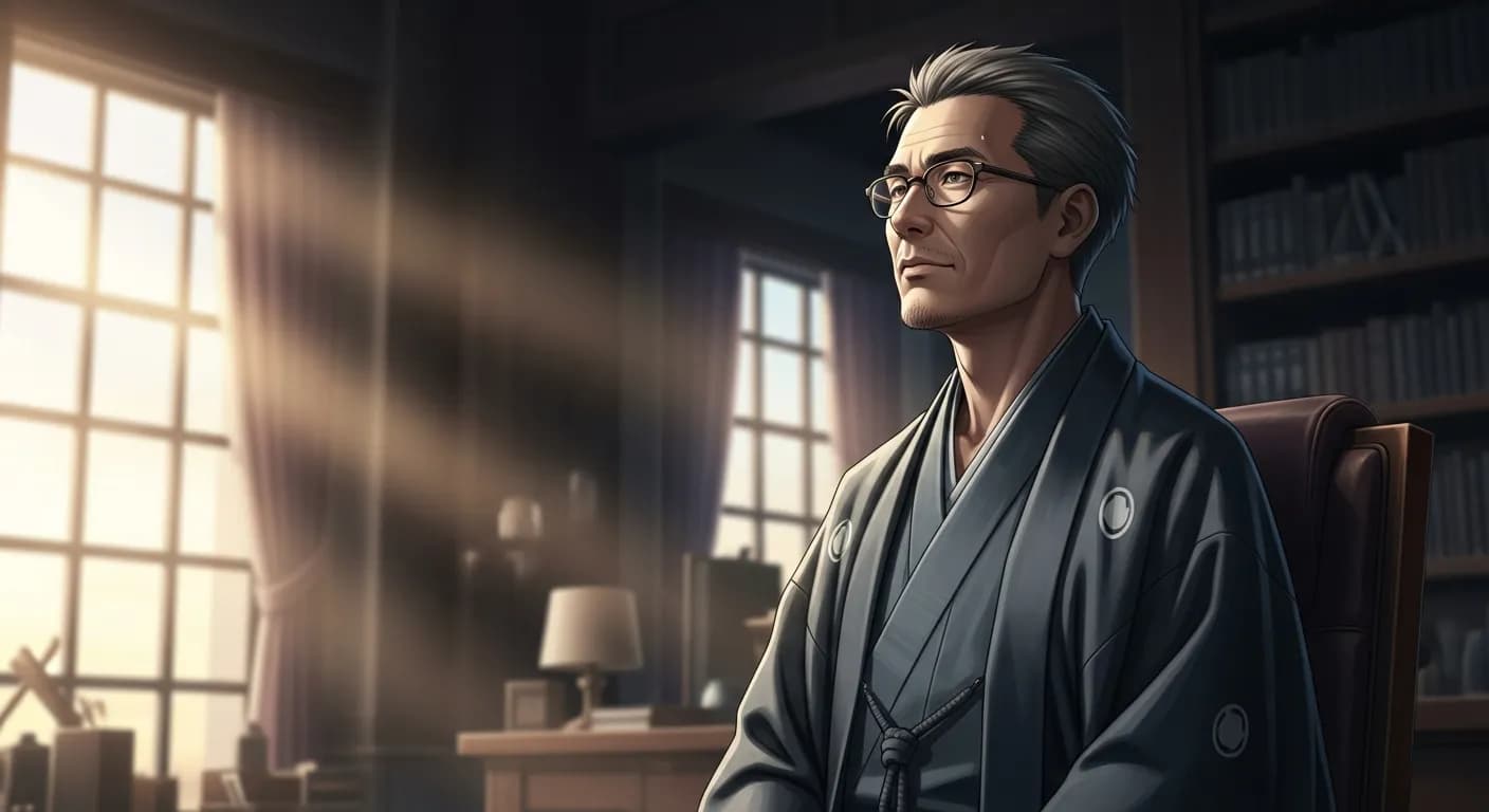 「御木徳近」「「一体どれだけ努力すればよいか」という人があるが、 「君は人生を何だと思うか」と反問したい。努力して創造していく間こそ人生なのである。」の画像