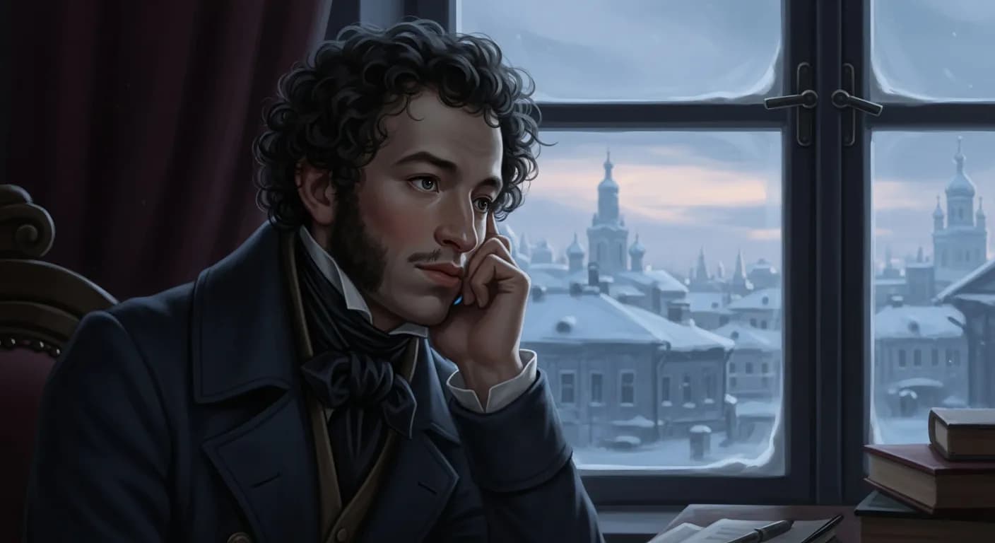 「アレクサンドル・プーシキン」「いいや、君にはろくなことはないよ。 結婚をしてみろ、君はせっかくの青春を滅ぼすだけの話さ。」の画像