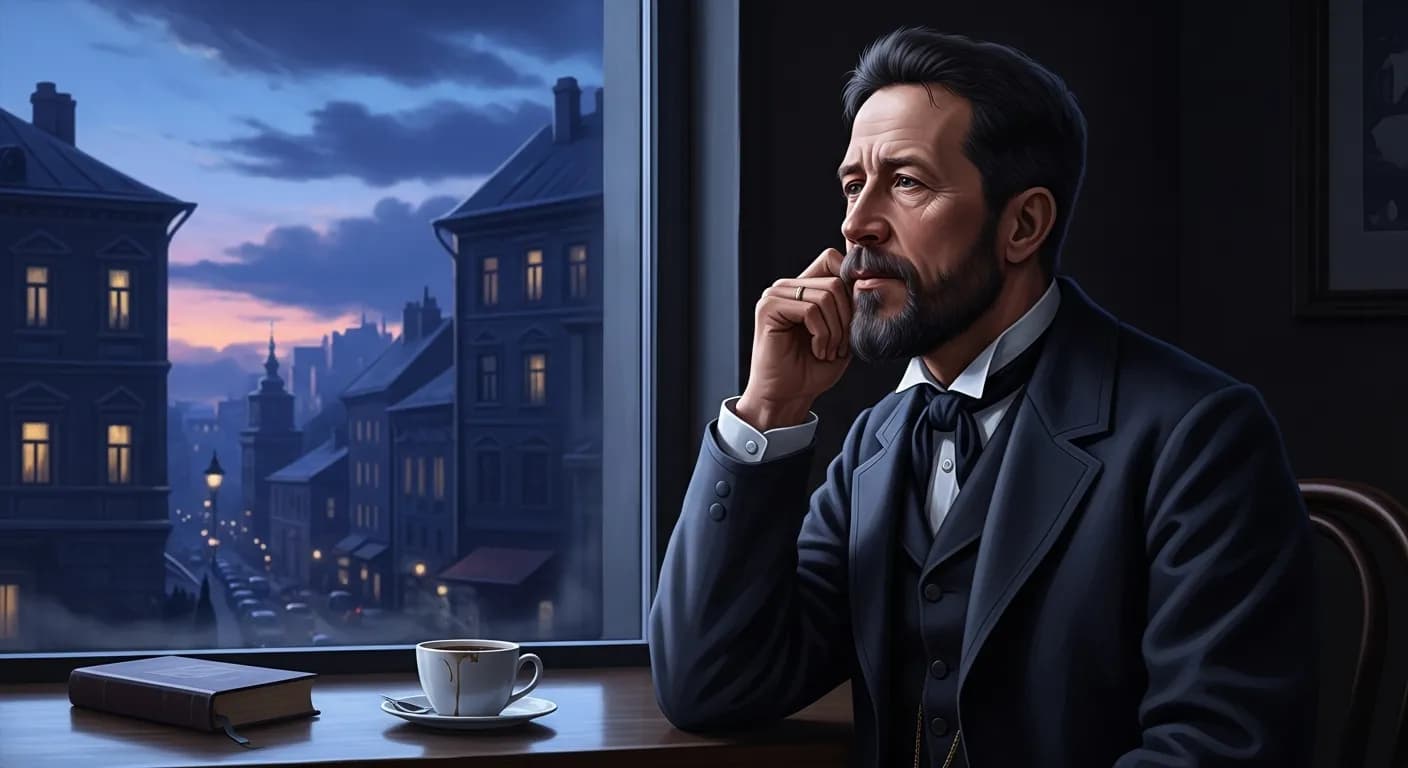 「アントン・チェーホフ」「女が男の友達になる順序は決まっている。 まずはじめが親友、それから恋人、そして最後にやっとただの友だちになる。」の画像