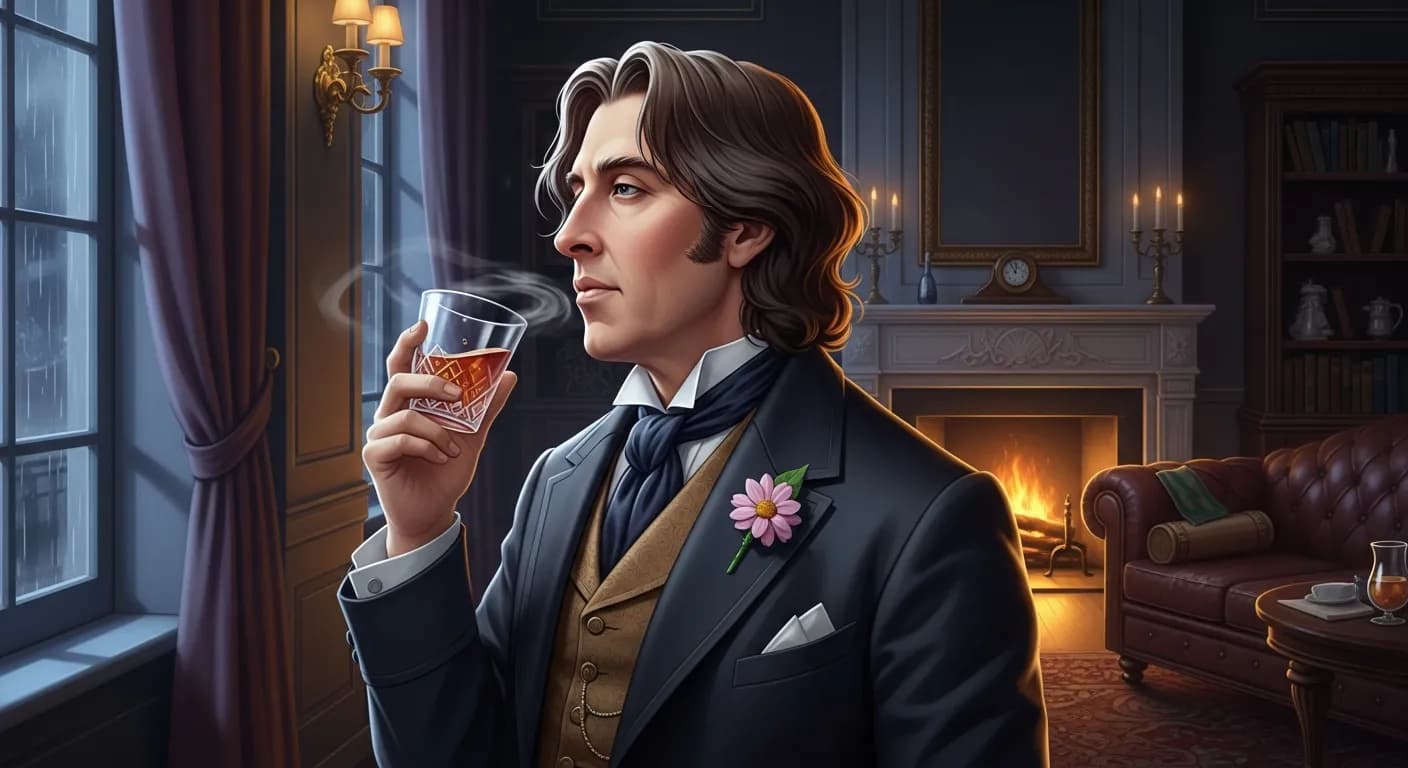 「オスカー・ワイルド」「男の人って、一度女を愛したとなると、その女のためなら何だってしてくださるでしょ。 たった一つ、してくださらないもの、それはいつまでも愛しつづけるってことよ。」の画像