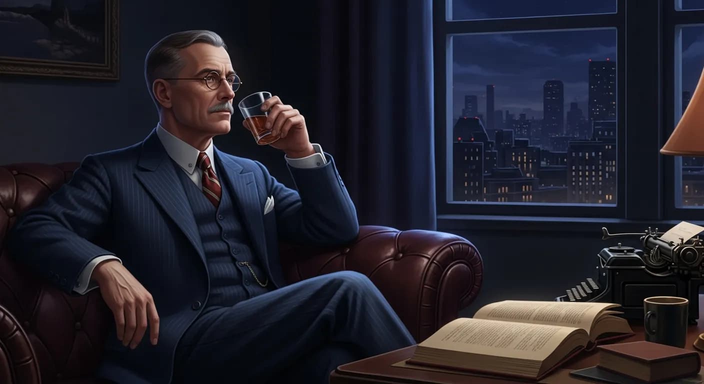 「H・L・メンケン」「まともな男は、三十歳すぎたら恋なんかしないね。 体のほうにガタがきはじめるから。」の画像