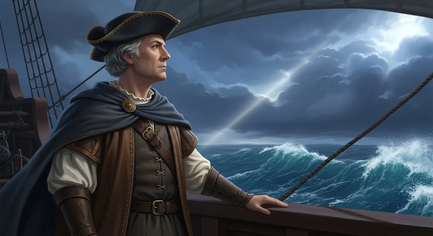 「クリストファー・コロンブス」「創造は難しく、模倣は優しい。」の画像