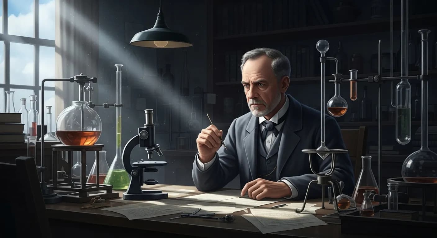 「ルイ・パスツール」「幸運の女神は準備されたところにやってくる」の画像