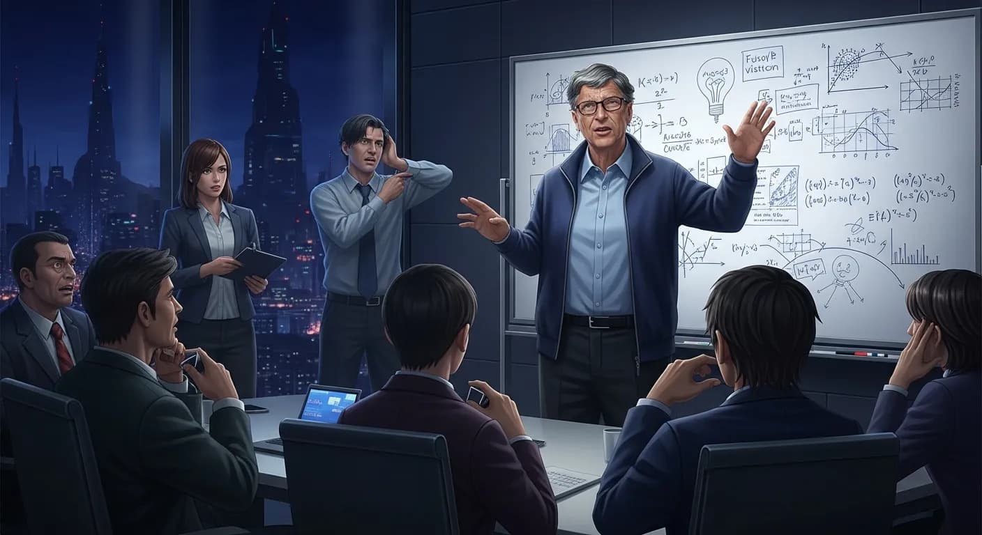 「ビル・ゲイツ」「自分が出したアイデアを、 少なくとも一回は人に笑われるようでなければ、 独創的な発想をしているとは言えない。」の画像