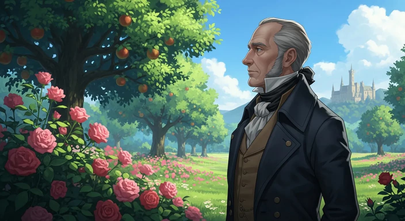 「アウグスト・フォン・コッツェブー」「恋は愛らしい花であり、友情は甘い果実である。」の画像