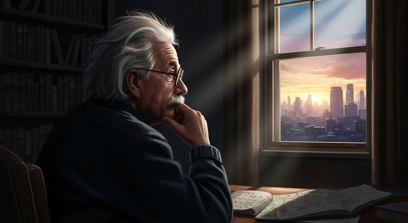 「アルベルト・アインシュタイン」「学校で学んだことを一切忘れてしまった時に、なお残っているもの、それこそ教育だ。」の画像