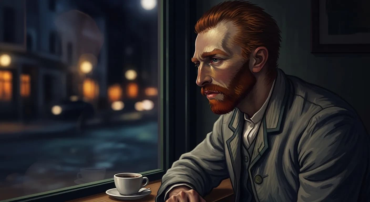 「フィンセント・ファン・ゴッホ」「与えようとばかりして、もらおうとしなかった。 なんと愚かな、間違った、誇張された、高慢な、短気な恋愛ではなかったか。 ただ相手に与えるだけではいけない。相手からも貰わなくては。」の画像