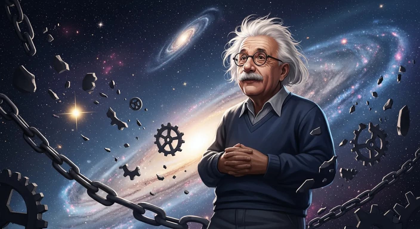 「アルベルト・アインシュタイン」「人生を楽しむ秘訣は普通にこだわらないこと。 普通と言われる人生を送る人間なんて、一人としていやしない。 いたらお目にかかりたいものだ。」の画像