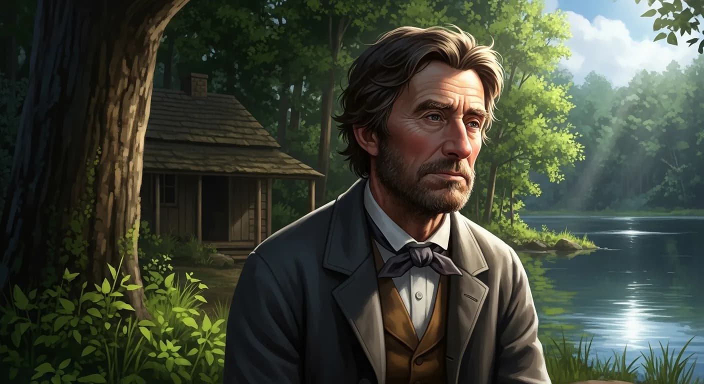 「ヘンリー・デイヴィッド・ソロー」「貧しくとも、君の生活を愛したまえ」の画像