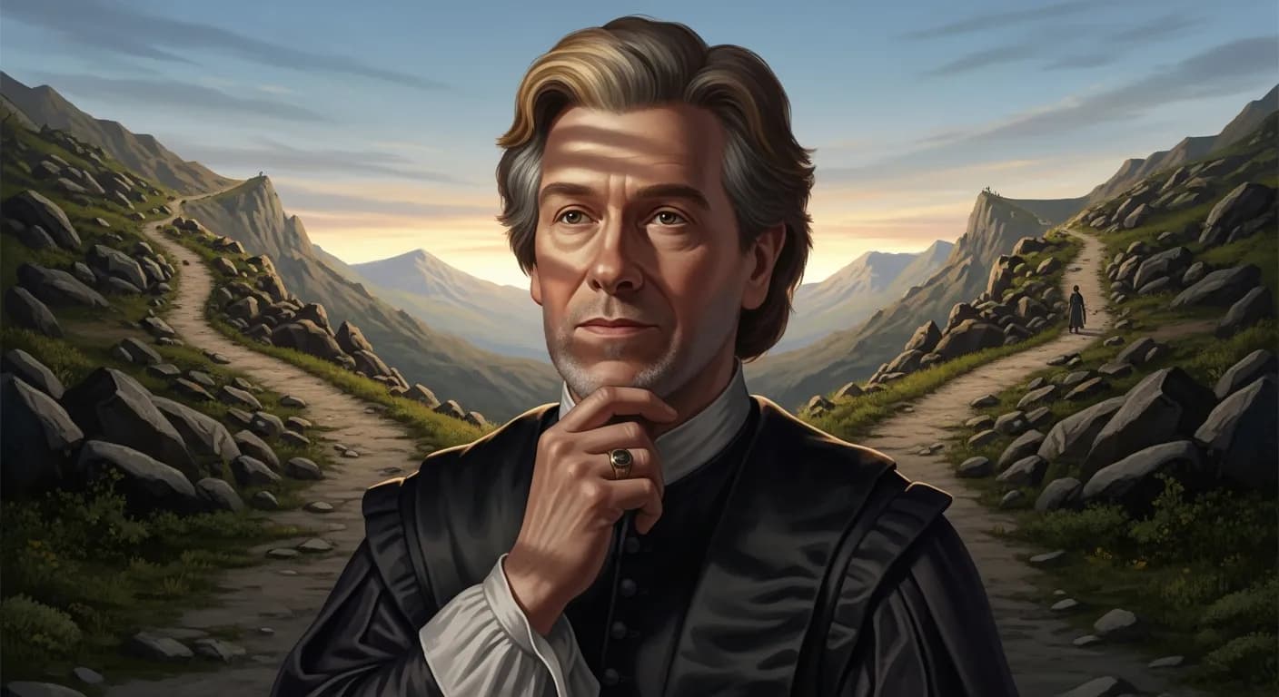 「フランシス・ベーコン」「人生は道路のようなものだ。 一番の近道は、たいてい一番悪い道だ。」の画像