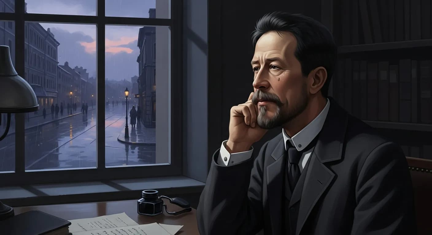 「アントン・チェーホフ」「もし人生をやり直すのだったら、私は結婚しないでしょう。」の画像