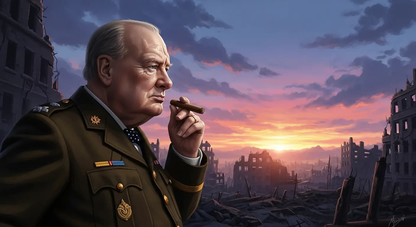 「ウィンストン・チャーチル」「過去のことは過去のことだといって片付けてしまえば、 それによって、我々は未来をも放棄してしまうことになる。」の画像