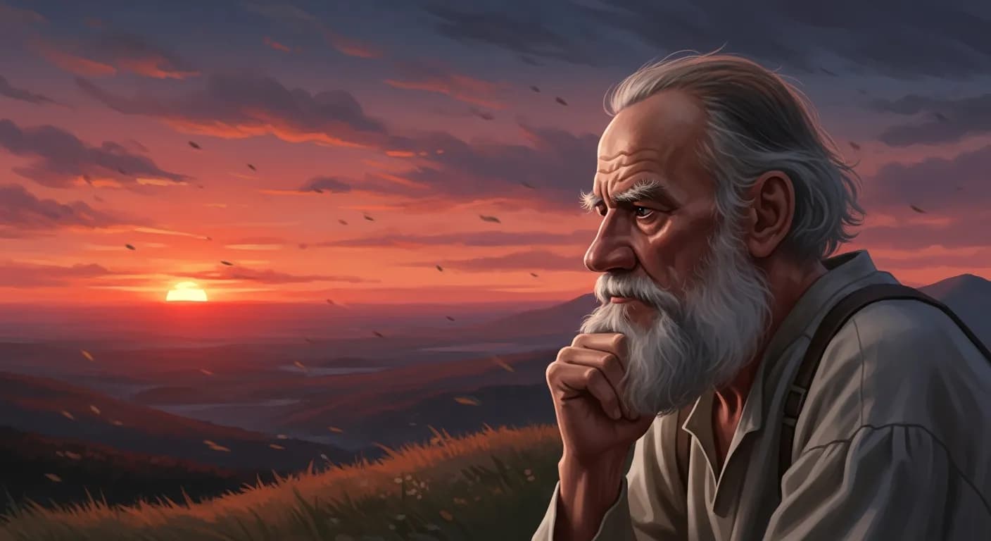 「レフ・トルストイ」「死の恐怖は、解決されない生の矛盾の意識にすぎない。」の画像