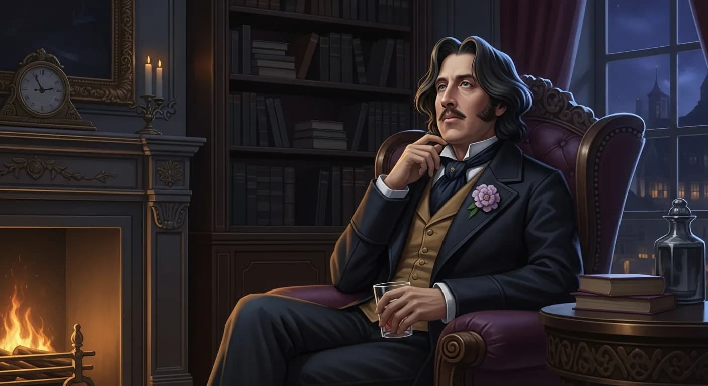 「オスカー・ワイルド」「女は愛されることを求め、理解されることを求めない。」の画像