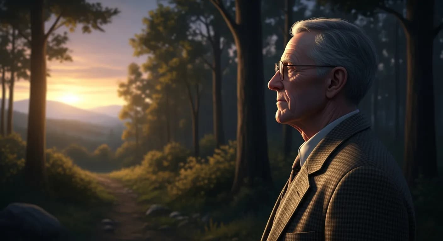 「ロバート・フロスト」「人付き合いがうまいというのは、人を許せるということだ。」の画像