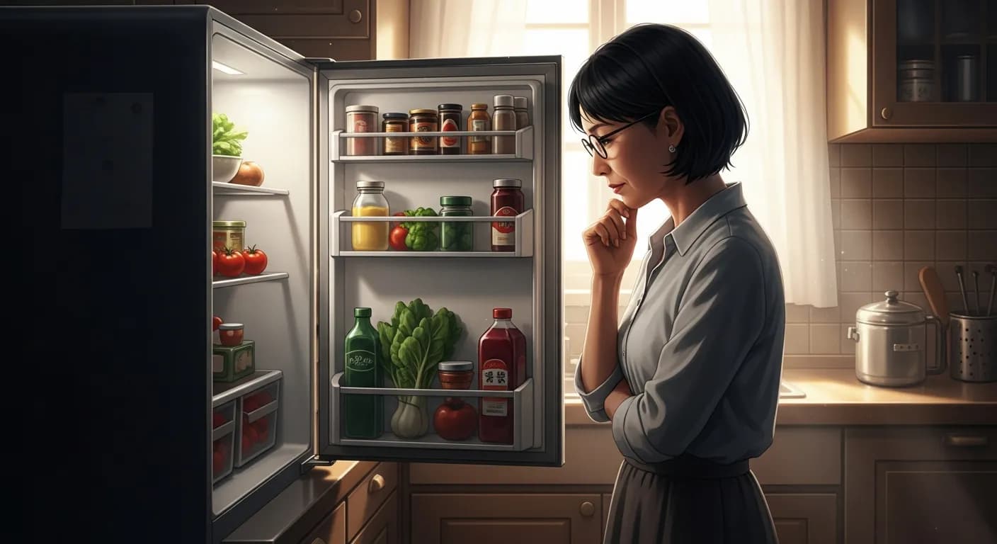 「柴門ふみ」「結婚生活とはいわば冷蔵庫のようなものである。 冷蔵庫に入っている限られた素材で、 いかにおいしいご馳走を作り出すか、それに似ている。 決して、他人の冷蔵庫を羨ましがらないことだ。」の画像