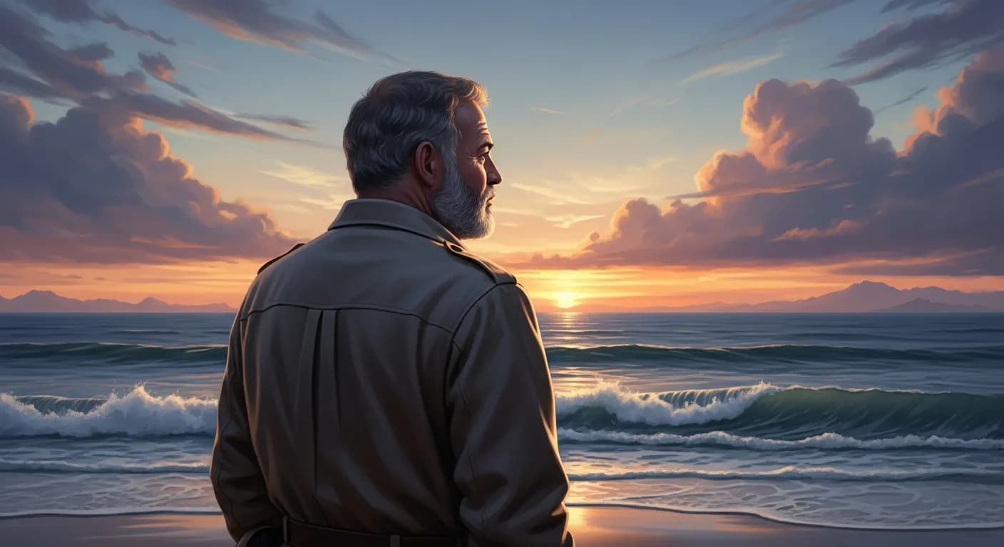 「アーネスト・ヘミングウェイ」「二人のうちどちらかがいるところには、いつも二人ともいるんだよ。」の画像