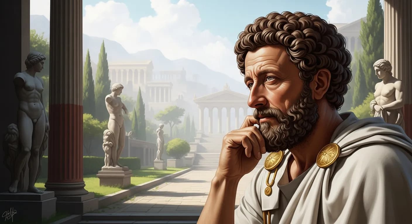 「マルクス・アウレリウス・アントニヌス」「いかなる自然も芸術に劣らず。芸術の仕事は全て自然の物事を真似ることなり。」の画像