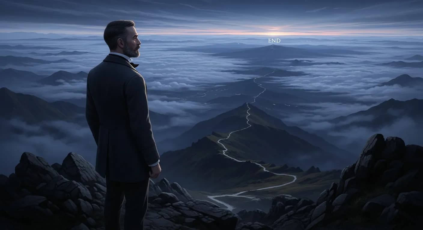 「ギ・ド・モーパッサン」「人生は山登りのようなものさ。 登っている間は人は頂上を見ている。 そして自分を幸せと感じるが、上に着いたが最後、たちまち下りが見える。 終わりが、死である終わりが、見える。」の画像