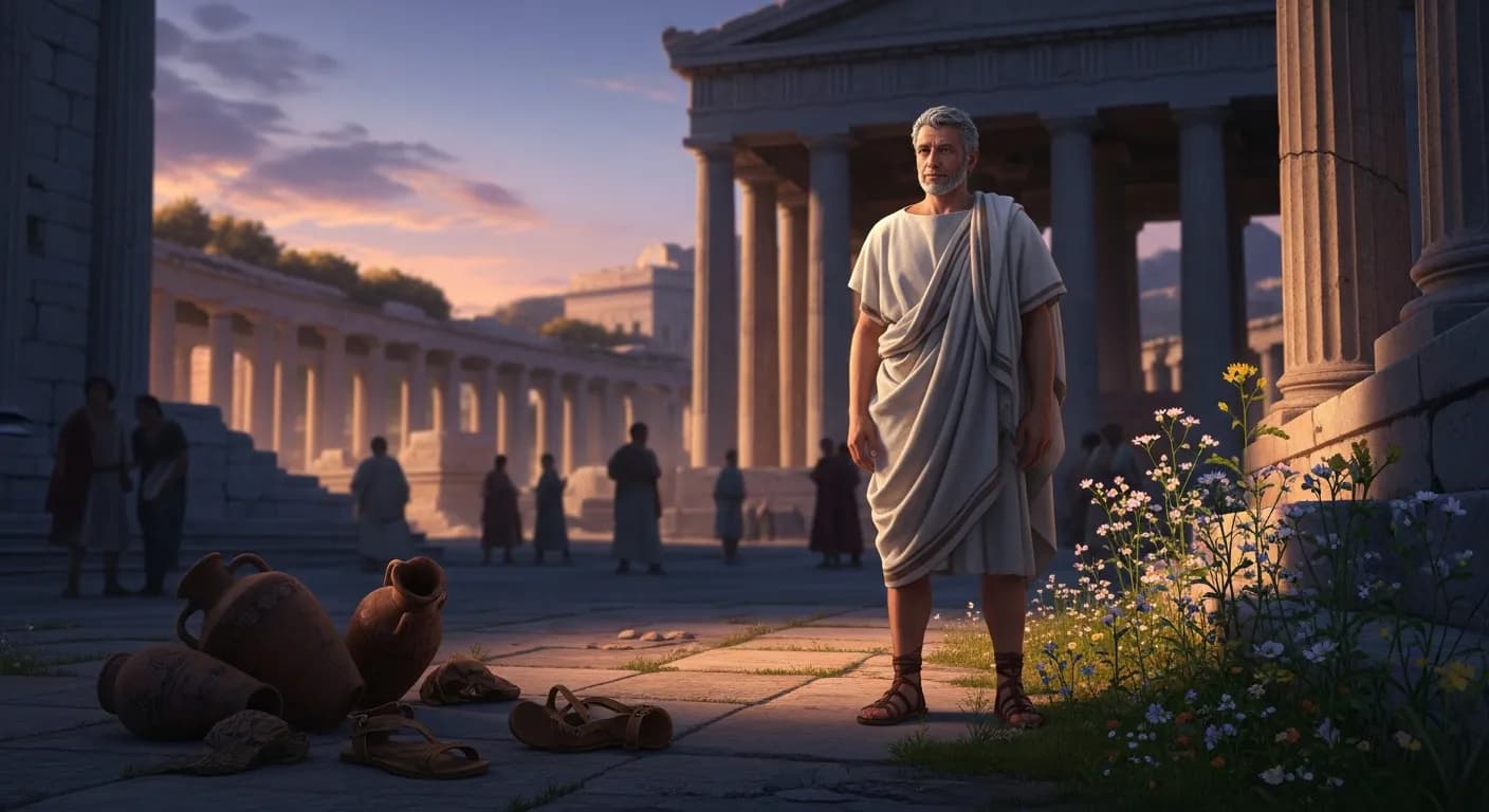 「プルタルコス」「我々は命あるものを、 使い古したら捨ててしまう靴や身の回りの品のように扱うべきではない。」の画像