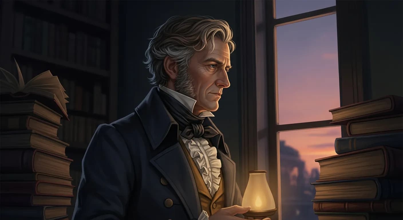 「フランソワ=ルネ・ド・シャトーブリアン」「人間は心の底ではまったく死を嫌悪していない。 死ぬのを楽しみにさえしている。消えてゆくランプに苦しみはないのである。」の画像