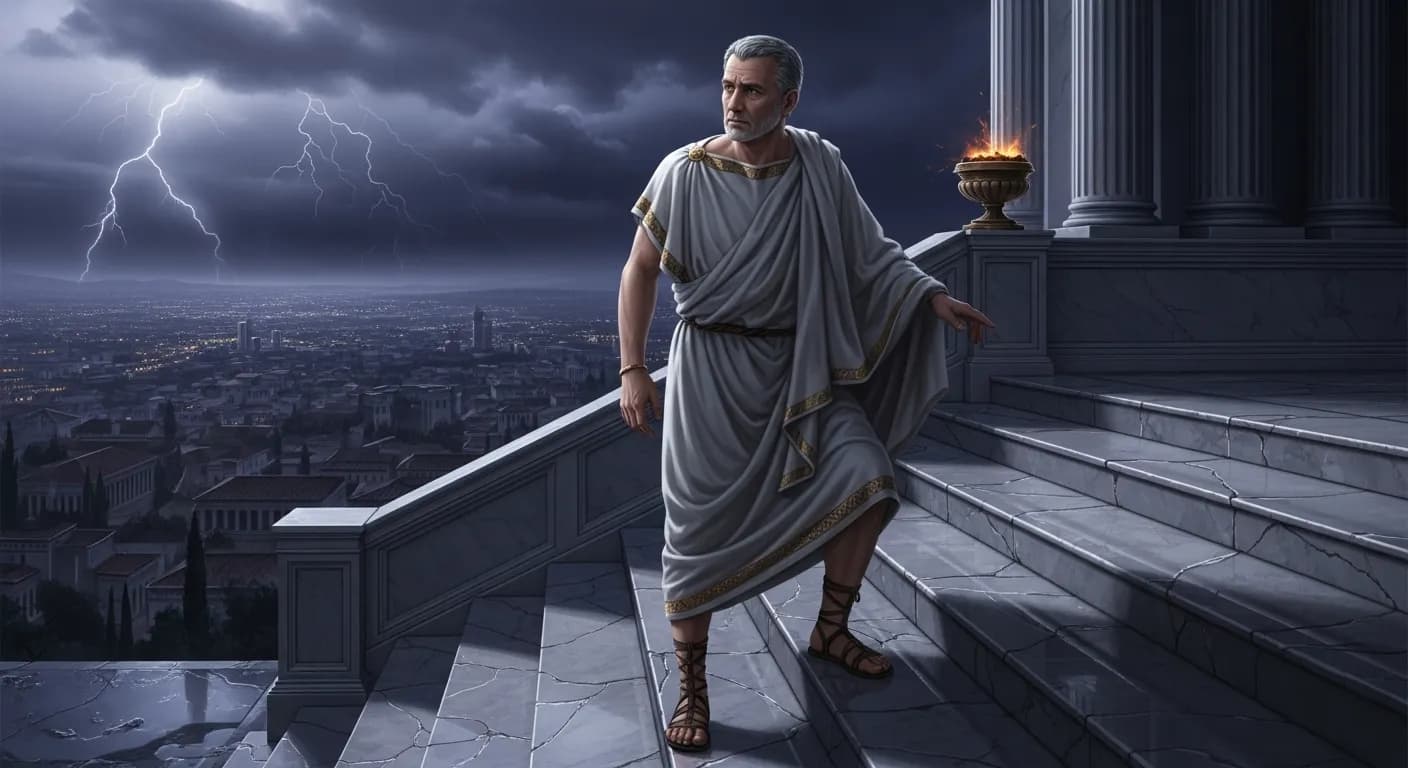 「タキトゥス」「人間は地位が高くなるほど、足もとが滑りやすくなる」の画像