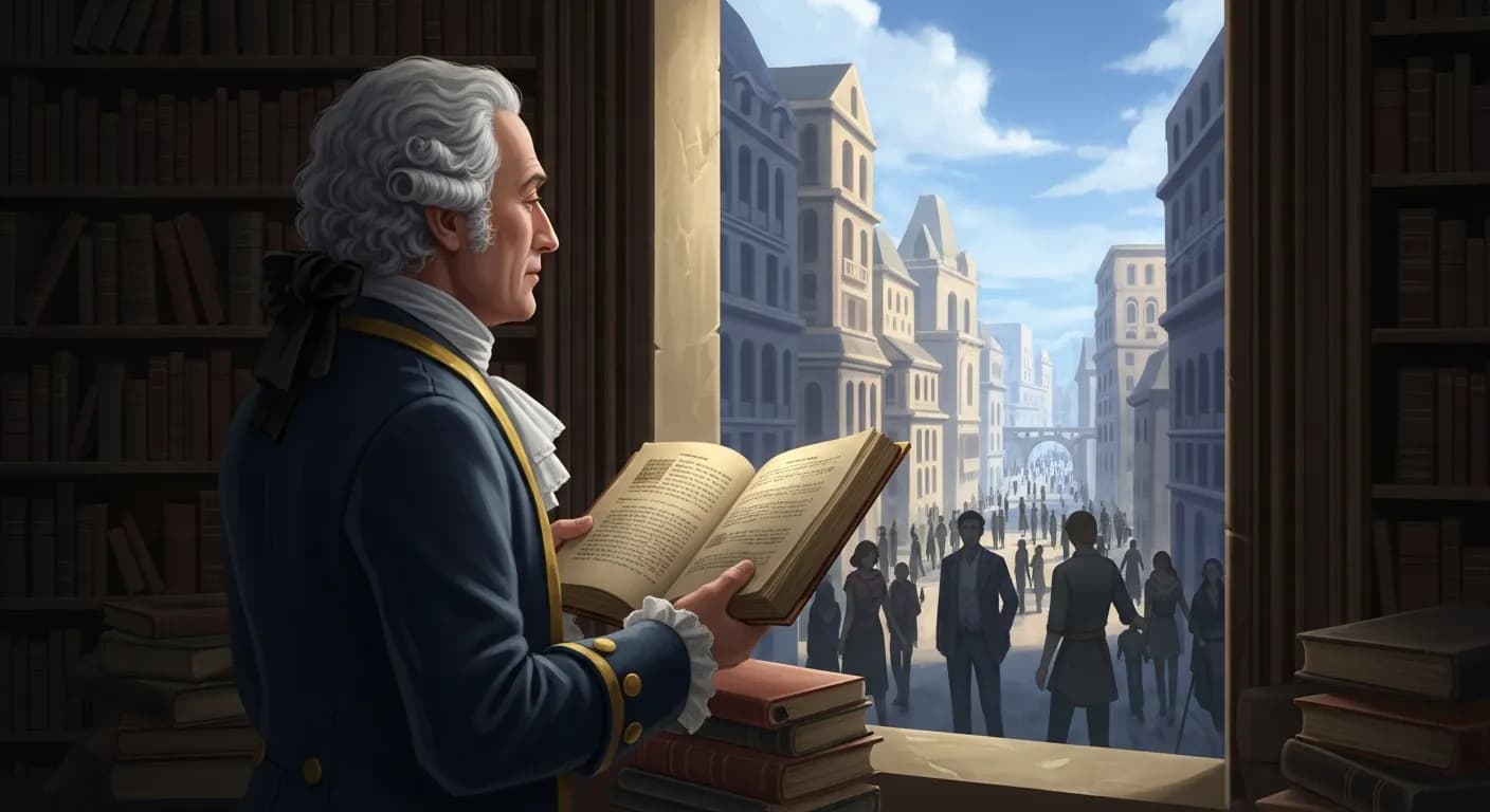 「カルロ・ゴルドーニ」「この世は一冊の美しい書物である。 しかしそれを読めない人間にとっては何の役にも立たない。」の画像