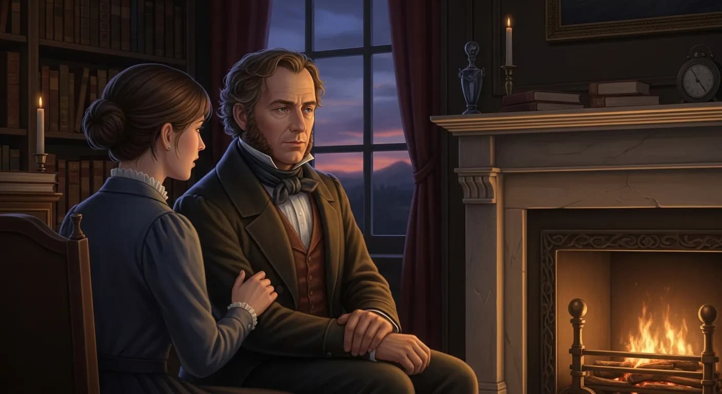 「ロバート・ブラウニング」「女が男を愛するというときは、 男はたとえ彼女を愛していないくても聞いてやらねばならない。」の画像