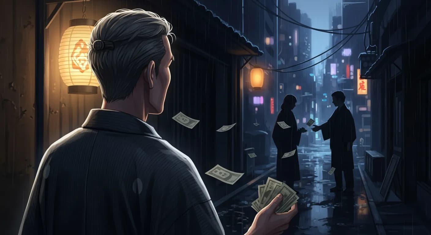 「河竹黙阿弥」「地獄の沙汰も金次第。」の画像