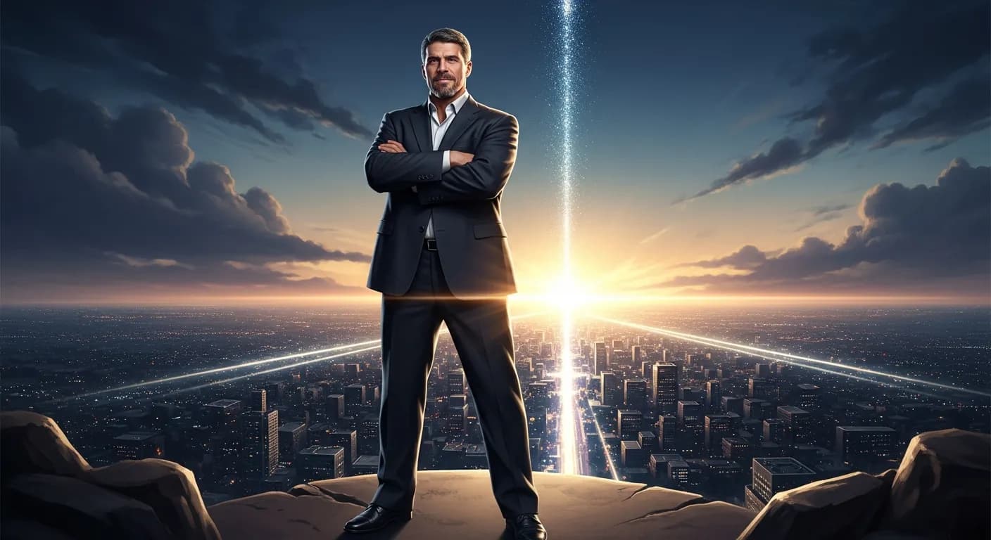 「トニー・ロビンズ」「あなたの運命が形作られるのは、あなたが決断する瞬間なのだ。」の画像