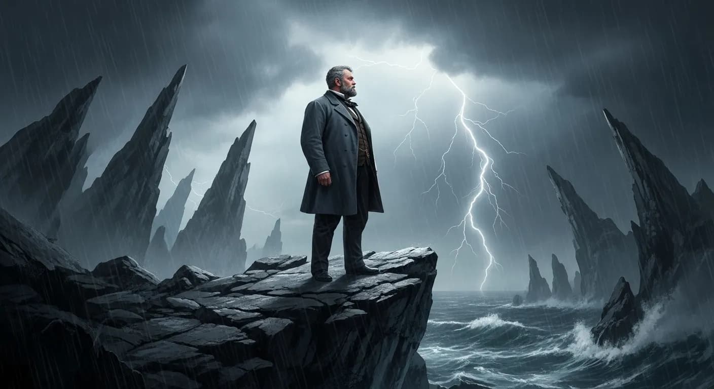 「ヴィクトル・ユーゴー」「運命は花崗岩より堅固だが、人間の良心は運命より堅固である。」の画像