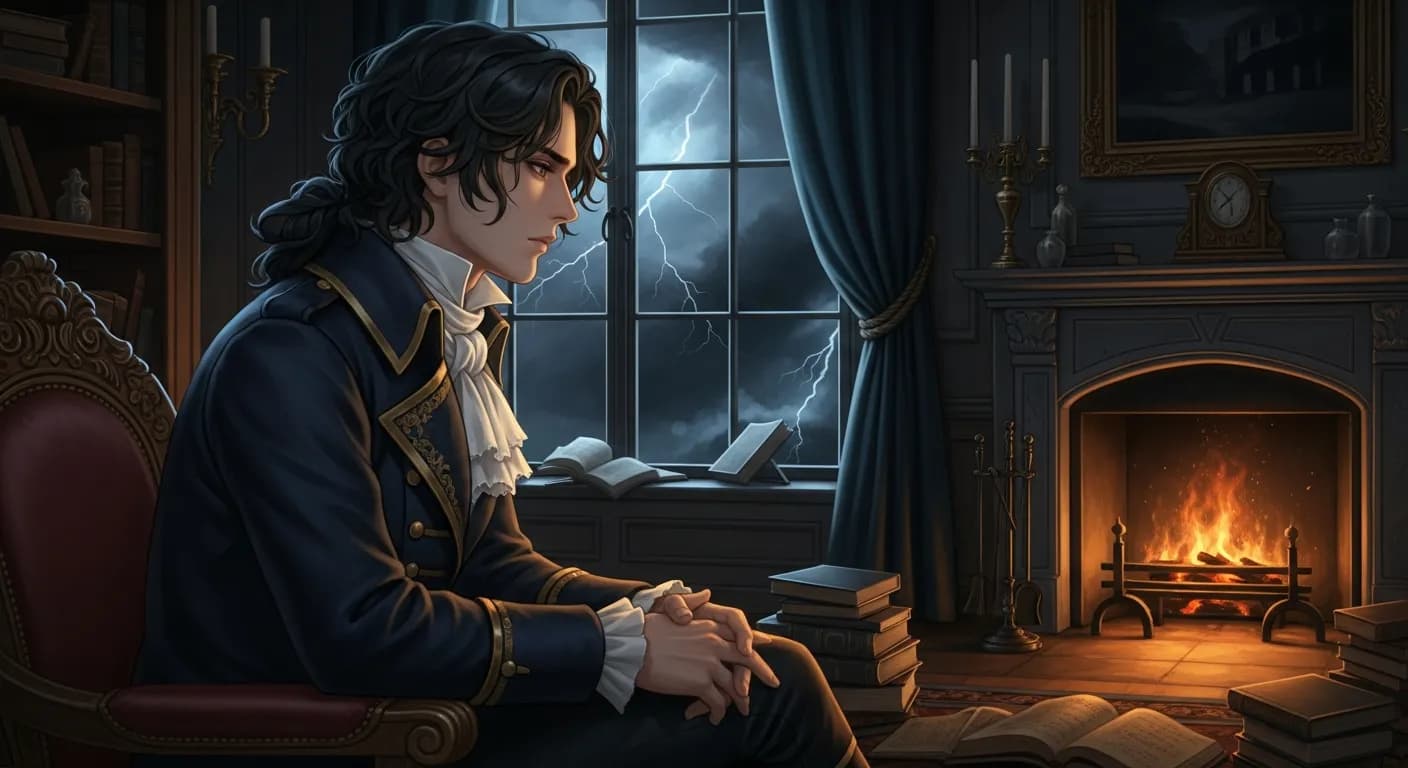 「ジョージ・ゴードン・バイロン」「ずいぶん敵を持ったけど、 妻よ、お前のようなやつははじめてだ。」の画像