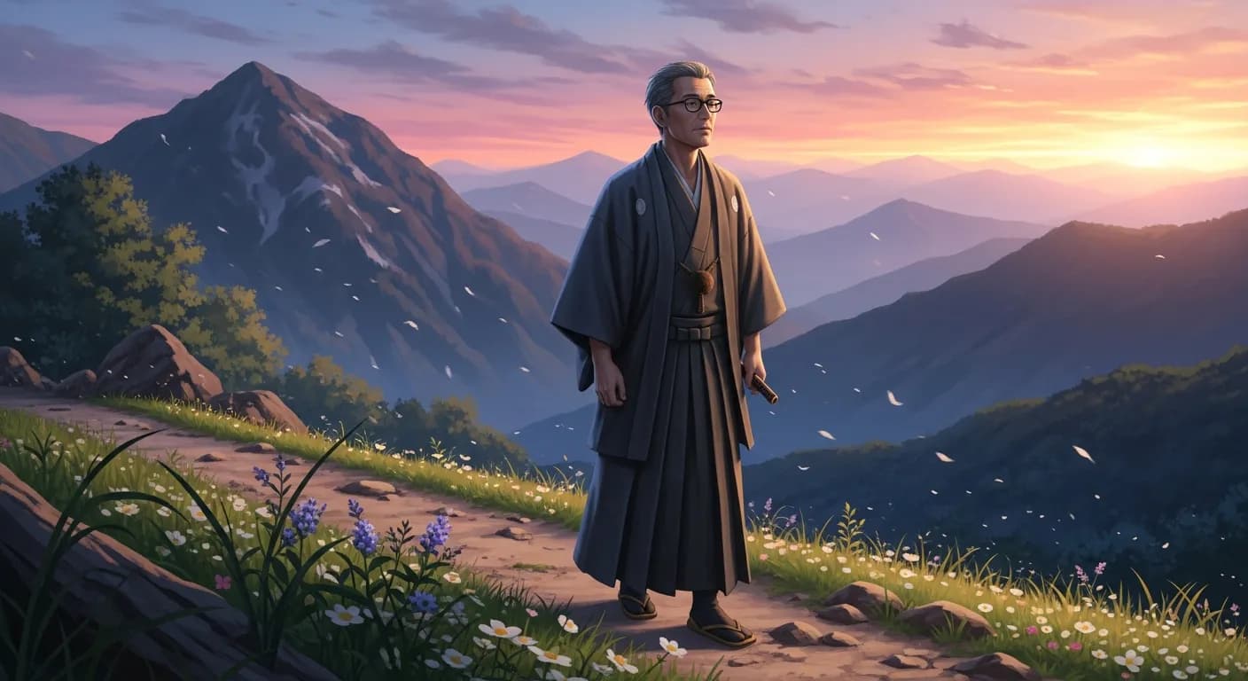 「山本周五郎」「一足跳びに山の頂上にあがるのも、 一歩一歩としっかりと登ってゆくのも、結局は同じこと。 むしろ一歩ずつ登るほうが途中の草木や風物を見ることができるし、 一歩一歩を慥(たし)かめてきたという自信をつかむ...」の画像