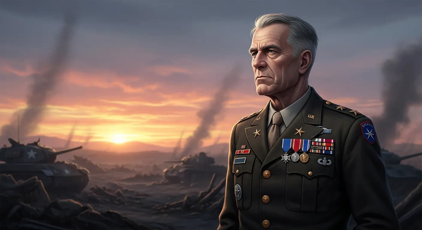 「ジョージ・パットン」「亡くなった人を悼しむのは愚かだしまちがったことである。それよりもそのような人が生きていたことを神に感謝すべきだ。」の画像