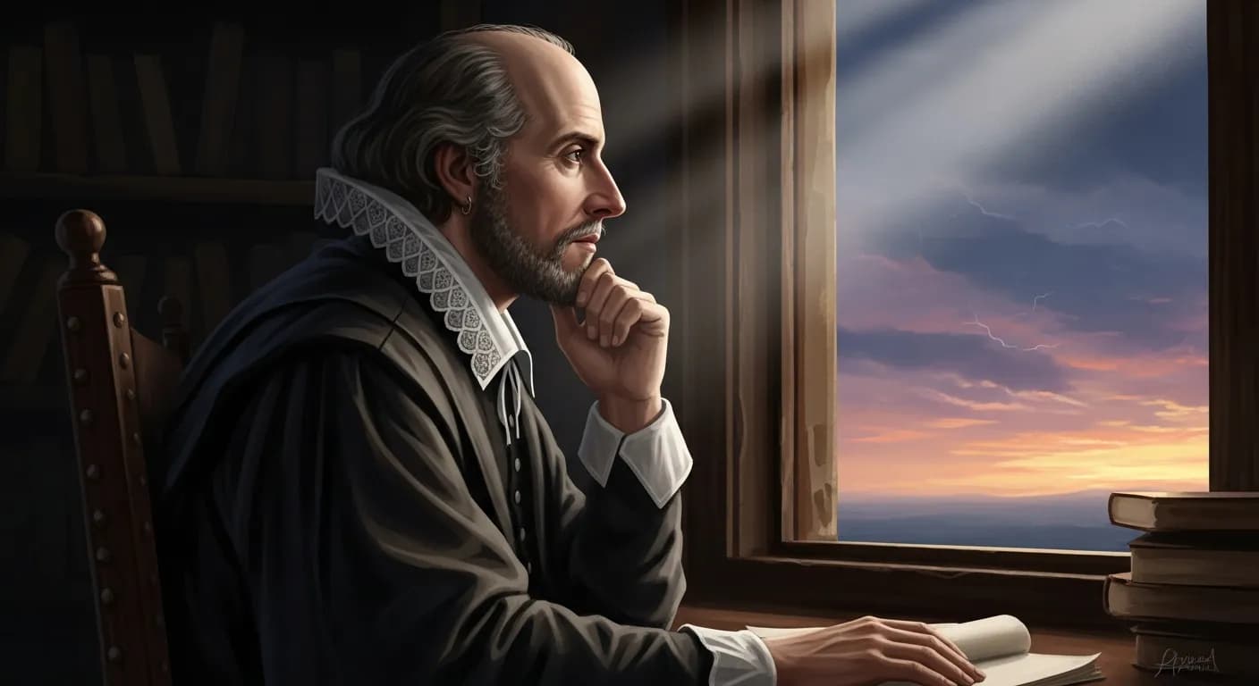 「ウィリアム・シェイクスピア」「世の中には幸福も不幸もない。ただ、考え方でどうにでもなるのだ。」の画像