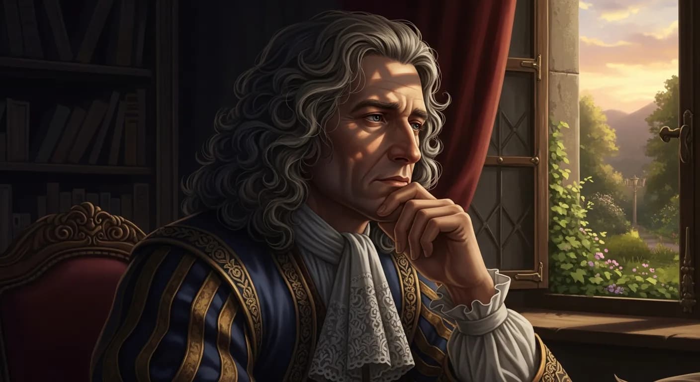 「フランソワ・ド・ラ・ロシュフコー」「二人の間に恋がなくなったとき、 愛し愛された昔を恥ずかしく思わない人はほとんどいない」の画像