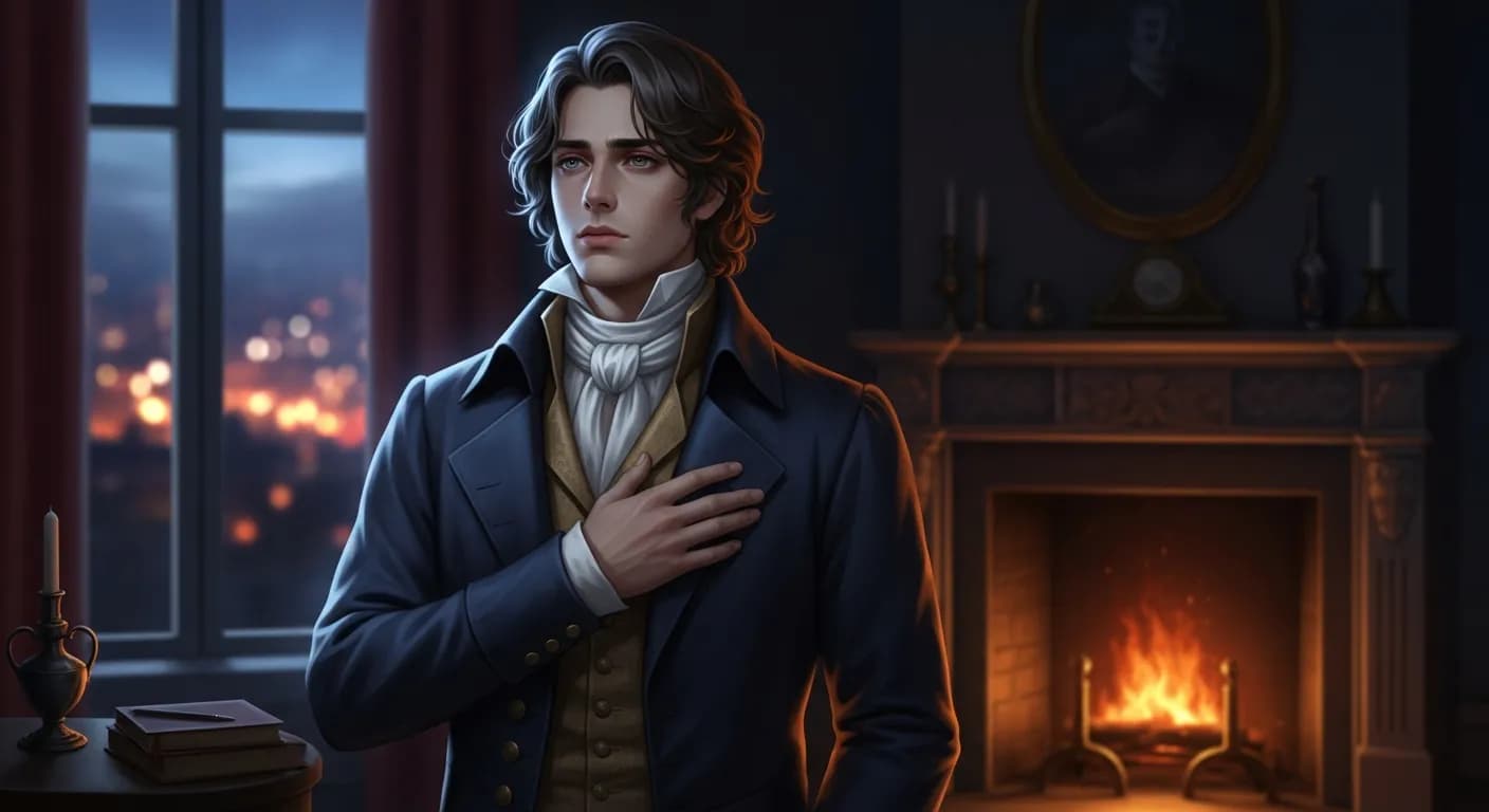 「ジョージ・ゴードン・バイロン」「数多い恋人の情を集めても、我が胸に燃える友情の火には及ばぬ。」の画像