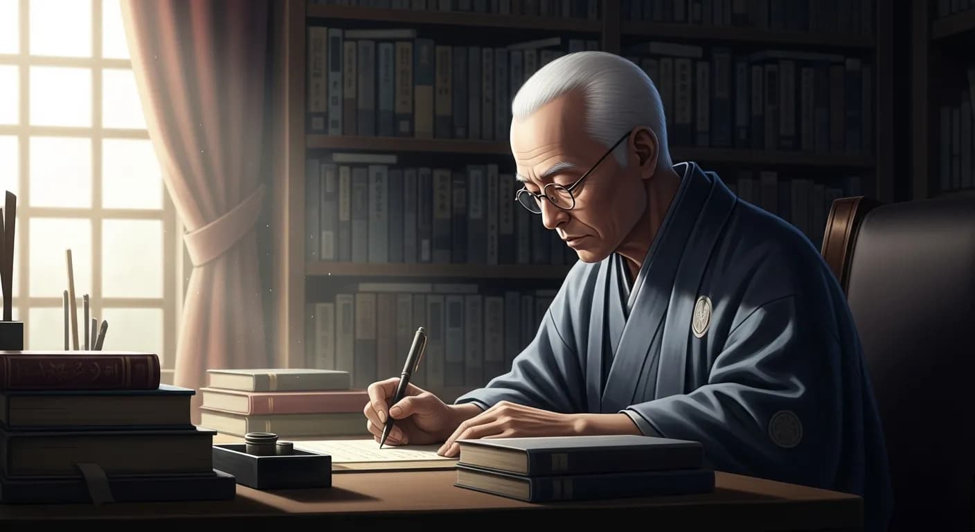 「嘉納治五郎」「時間を最も有効に利用した者に、最も立派な仕事ができる。」の画像