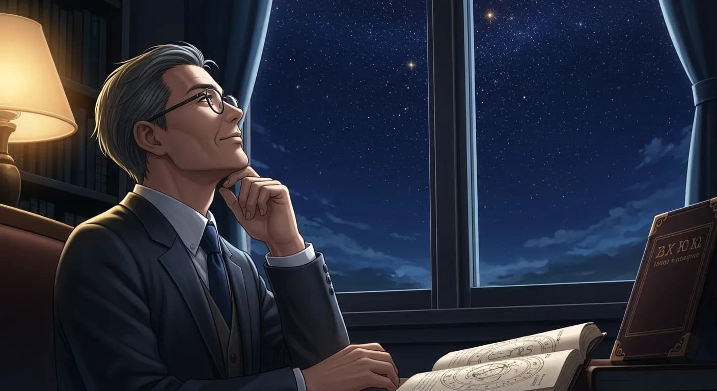 「和泉宗章」「運命占星学では、平穏無事な一生、 可もなく不可もない人生が最幸運となっています。」の画像