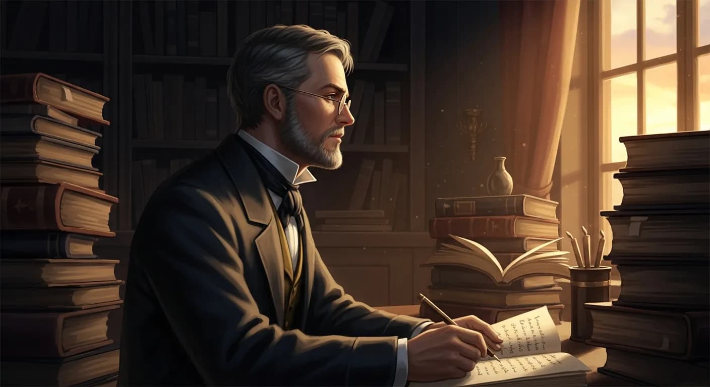 「トーマス・カーライル」「一生の仕事を見出した人には、ほかの幸福を探す必要はない。」の画像