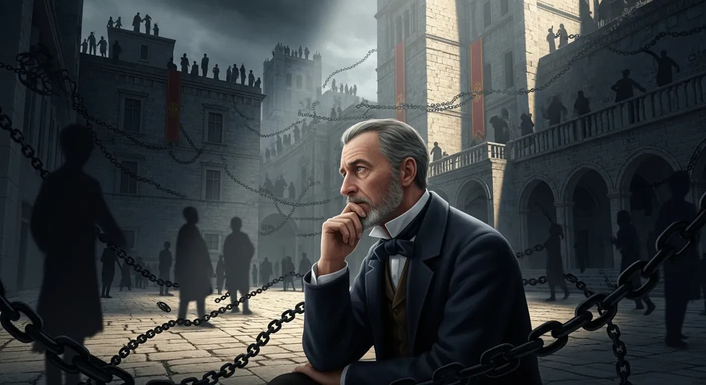 「ジョン・スチュアート・ミル」「人間の自由を奪うものは、悪法よりも暴君よりも、実に社会の習慣である。」の画像