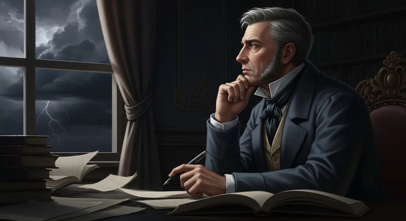 「アレクサンドル・デュマ・フィス」「人間に課してきた人生を神も生きてみよ、という判決が突きつけられたら、神は自殺するだろう。」の画像