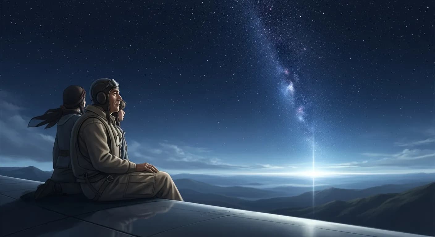 「アントワーヌ・ド・サン=テグジュペリ」「愛する――それはお互いに見つめ合うことではなく、 いっしょに同じ方向を見つめることである。」の画像