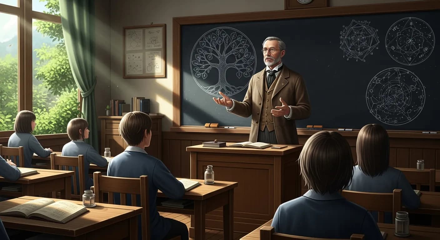 「ルドルフ・シュタイナー」「教育は科学であってはなりません。それは芸術でなければならないのです。」の画像